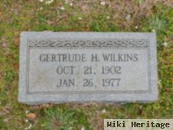 Gertrude Hill Wilkins