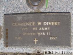 Pfc Clarence William Divert