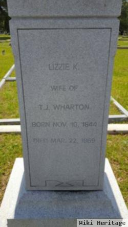 Lizzie K. Wharton