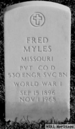 Fred Myles