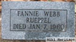 Fannie Webb Rueppel