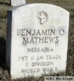 Benjamin O Mathews