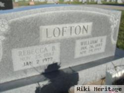 Rebecca E Kesterson Lofton