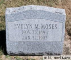 Evelyn M Welsh Moses