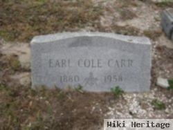 Earl Cole Carr