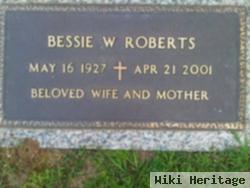 Bessie W. Roberts