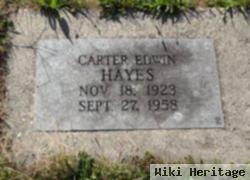 Carter Edwin "ed" Hayes