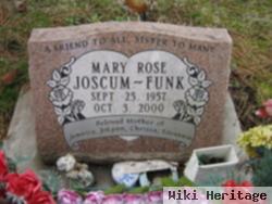 Mary Rose Joscum Funk