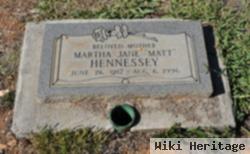 Martha Jane "jane" Hennessey