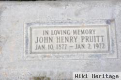 John Henry Pruitt