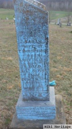 Sarah A. Hankins Shropshire