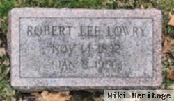 Robert Lee Lowry