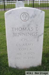 Thomas E Jennings