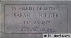 Sarah E. Holder