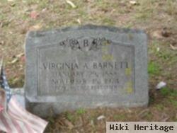 Virginia A "jennie" Gardner Barnett