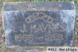 Isaac James Joel Haynes