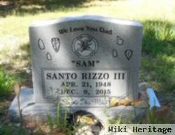 Santo "sam" Rizzo, Iii