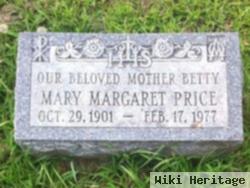 Mary Margaret "betty" Price