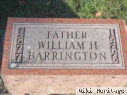 William Henry ""pete"" Barrington