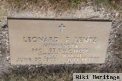 Leonard F Lentz