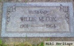 Willie M Cox