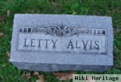 Letty Lanning Alvis