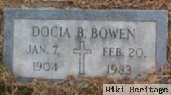 Docia B Bowen