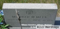 Mildred M. Schell Meek