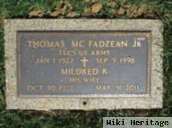 Thomas Mcfadzean, Jr