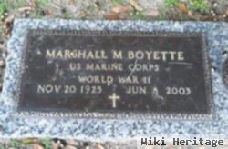 Marshall M. Boyette