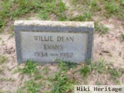 Willie Dean Evans