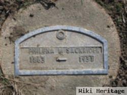 Philena M Sackrider