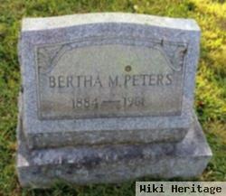 Bertha M Hausman Peters