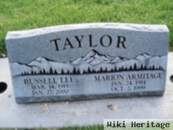 Marion Evelyn Armitage Taylor