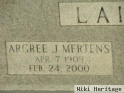 Argree Jane Laing Mertens