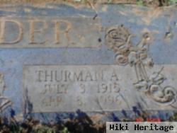 Thurman A. Reeder