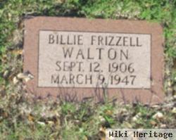 Bertha Pearl "billie" Frizzell Walton