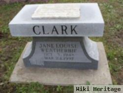 Jane Louise Weatherbie Clark