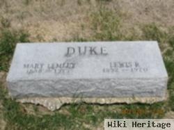 Mary Emma Lemley Duke