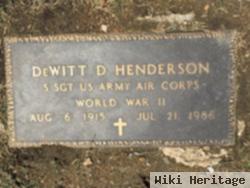 Dewitt Henderson