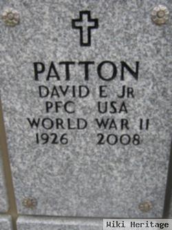 David E Patton, Jr
