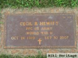 Cecil R Hewitt