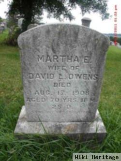 Martha E Owens