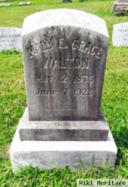 Mary E Grace Grace Walton