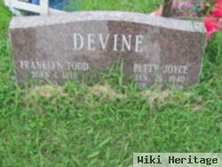 Betty Joyce Devine