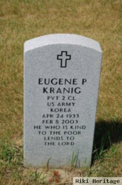 Eugene P Kranig