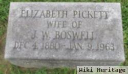 Elizabeth Pickett Boswell