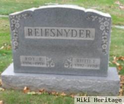 Roy F Reifsnyder