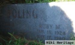 Ruby M. Poling