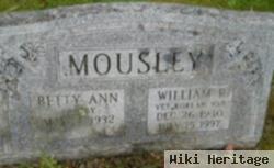 William R "bill" Mousley